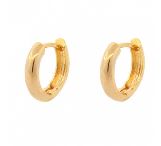 Brinco argola pequena lisa. 7mm. 150784