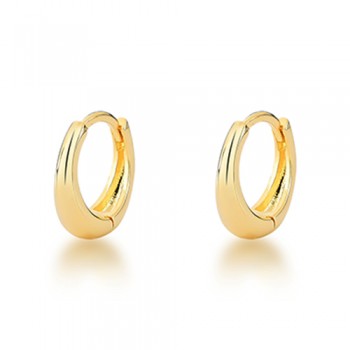 Brinco argola pequena lisa. 10.5mm. 1520420