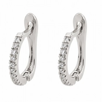 Brinco argola pequena fina zirconia cristal. 7mm, prata. 350681 Brinco argola pequena fina zirconia cristal. 7mm, prata. 350681
