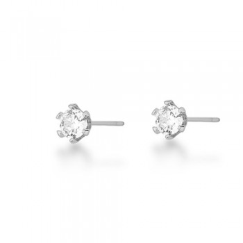 Brinco segundo furo zirconia cristal. 3520430